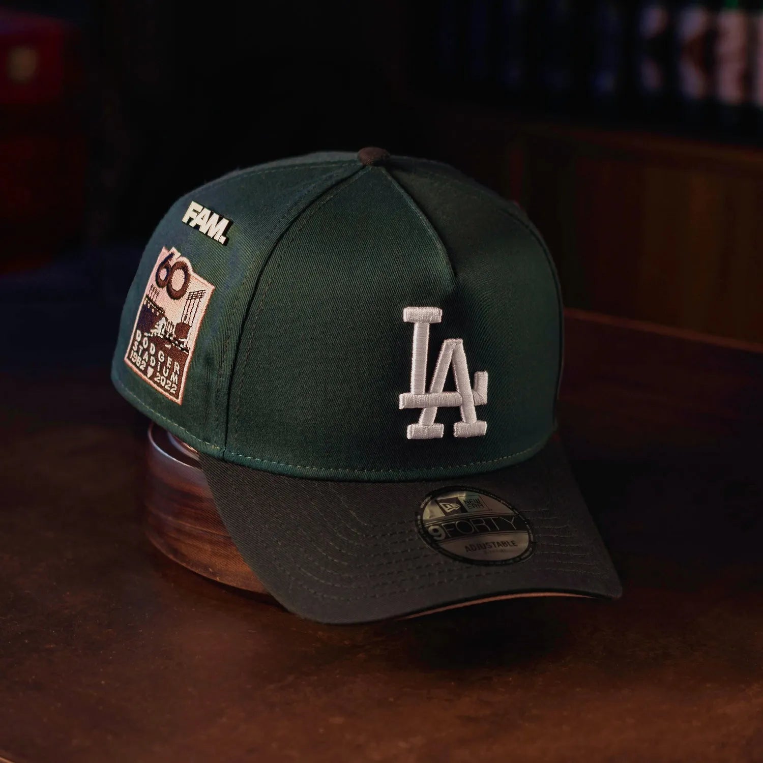 NEW ERA 9FORTY A-FRAME LOS ANGELES DODGERS TWO TONE PINK UV SNAPBACK