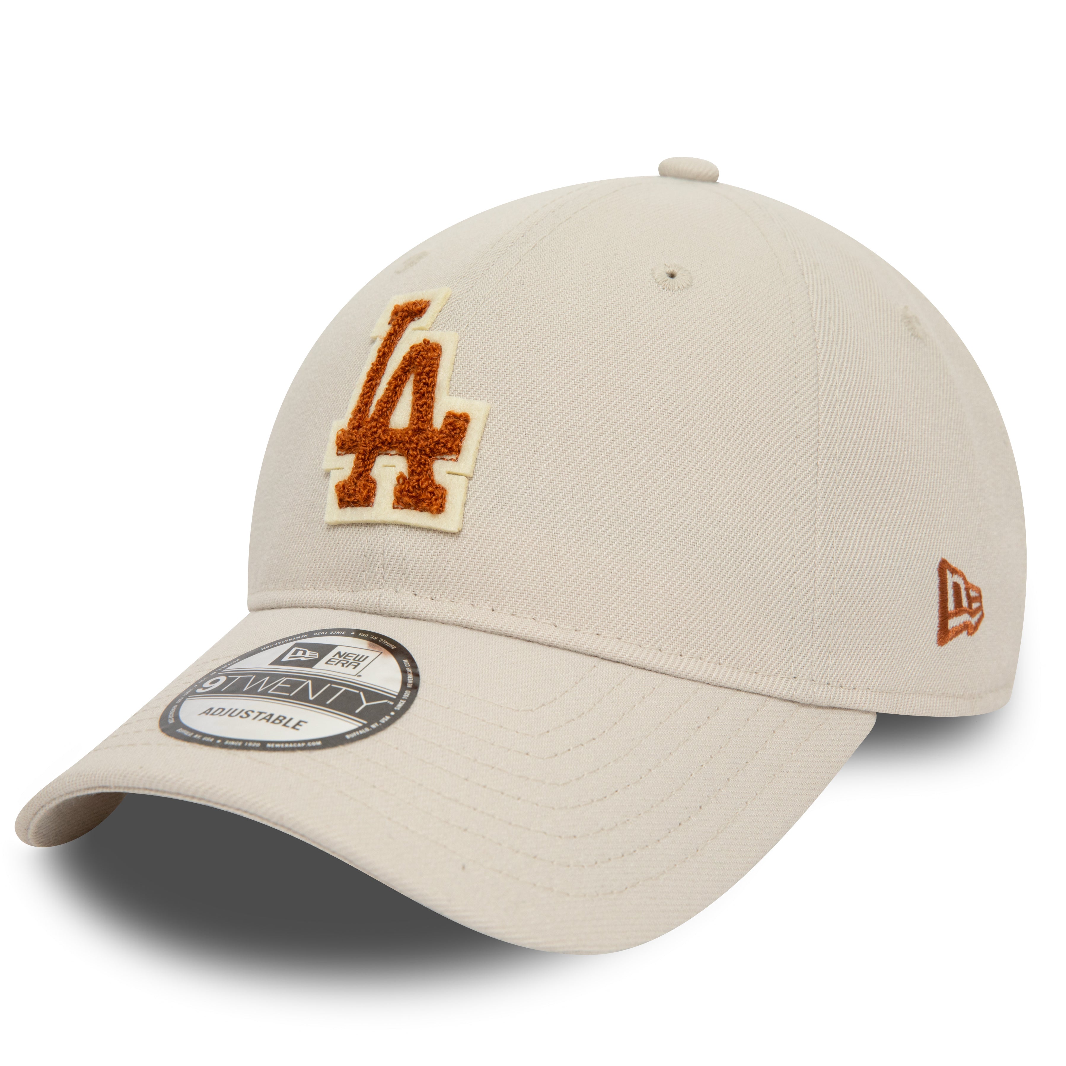 NEW ERA 9TWENTY MLB LOS ANGELES DODGERS BOUCLE CREAM CAP