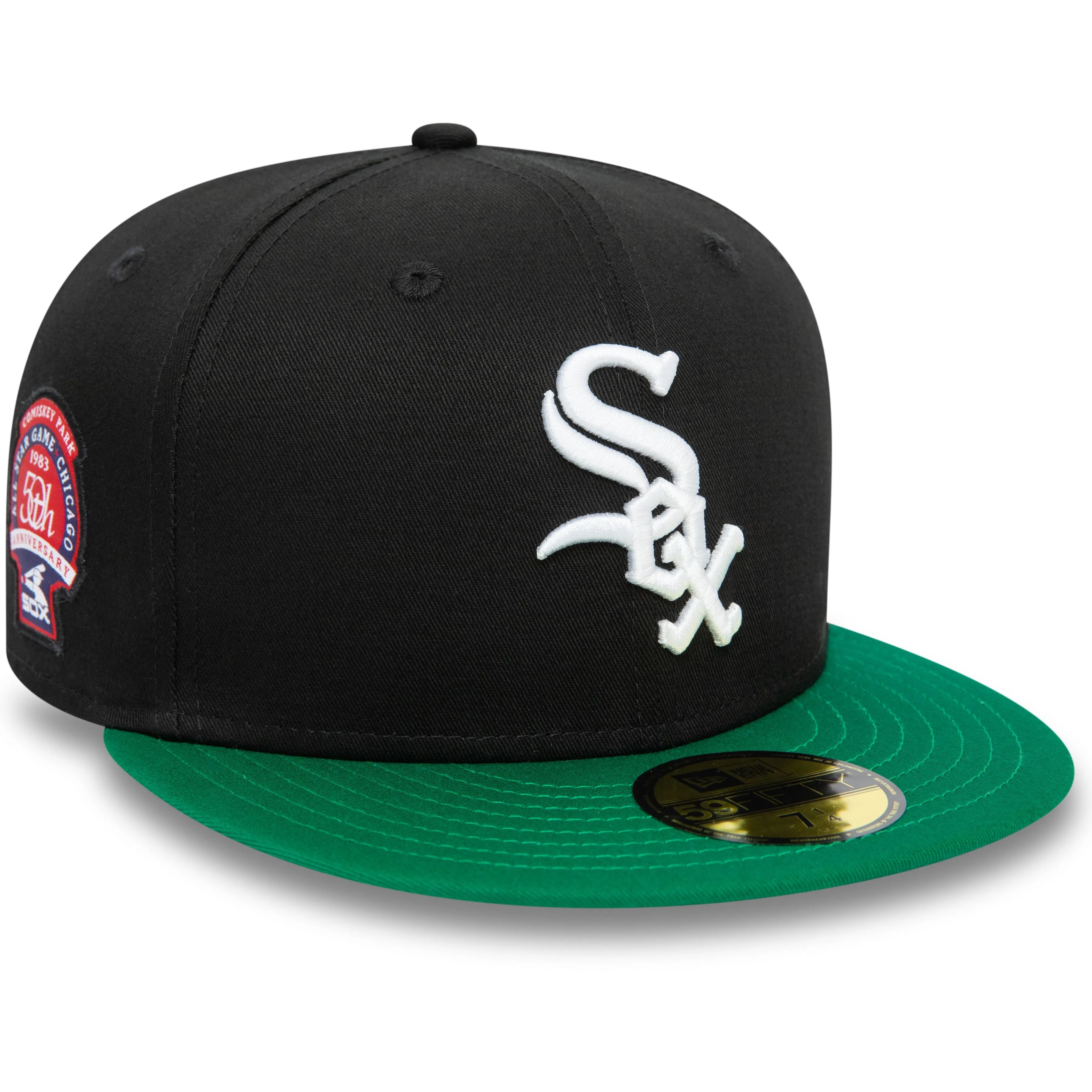 Dark green white sox hat Clearance