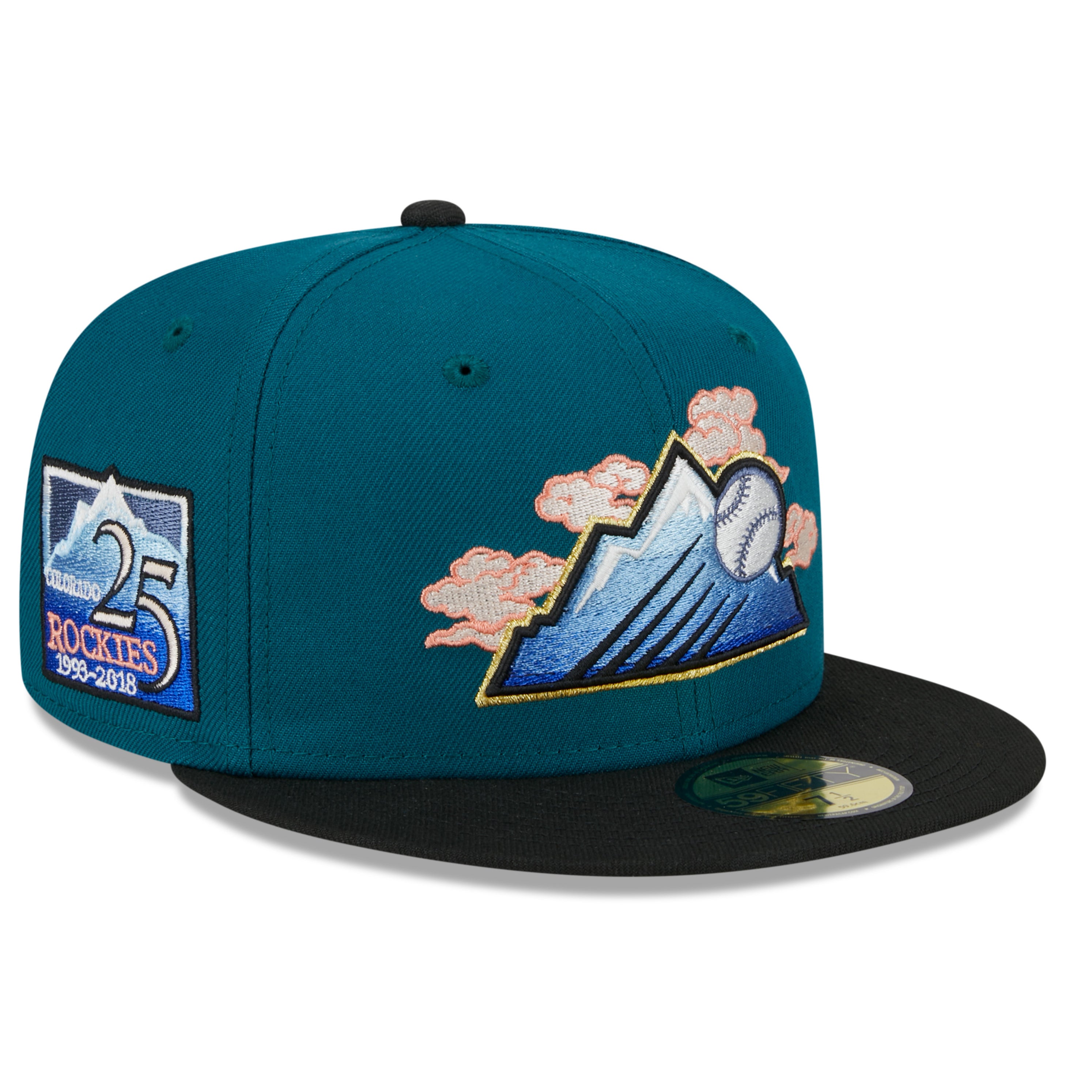 Seattle Mariners Famcapstore Exclusive Cardinal Fitted 25th