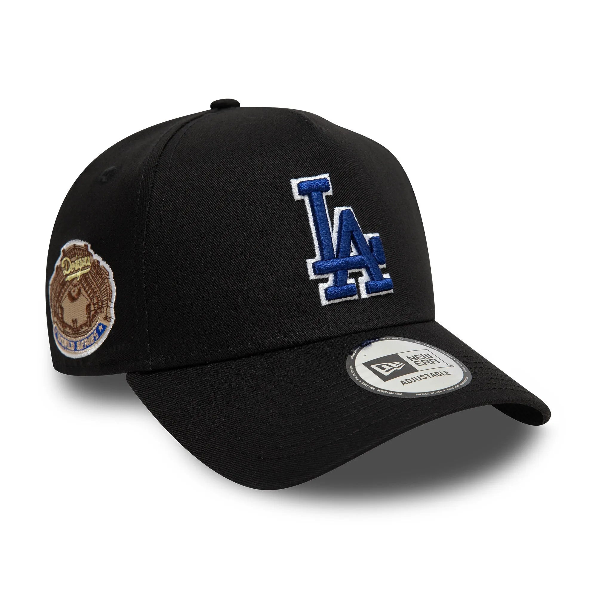 NEWERA LA ドジャース A-FRAME WORLD SERIES NEW ERA 9FORTY A-FRAME MLB LOS ANGELES DODGERS WORLD SERIES BLACK SNAP
