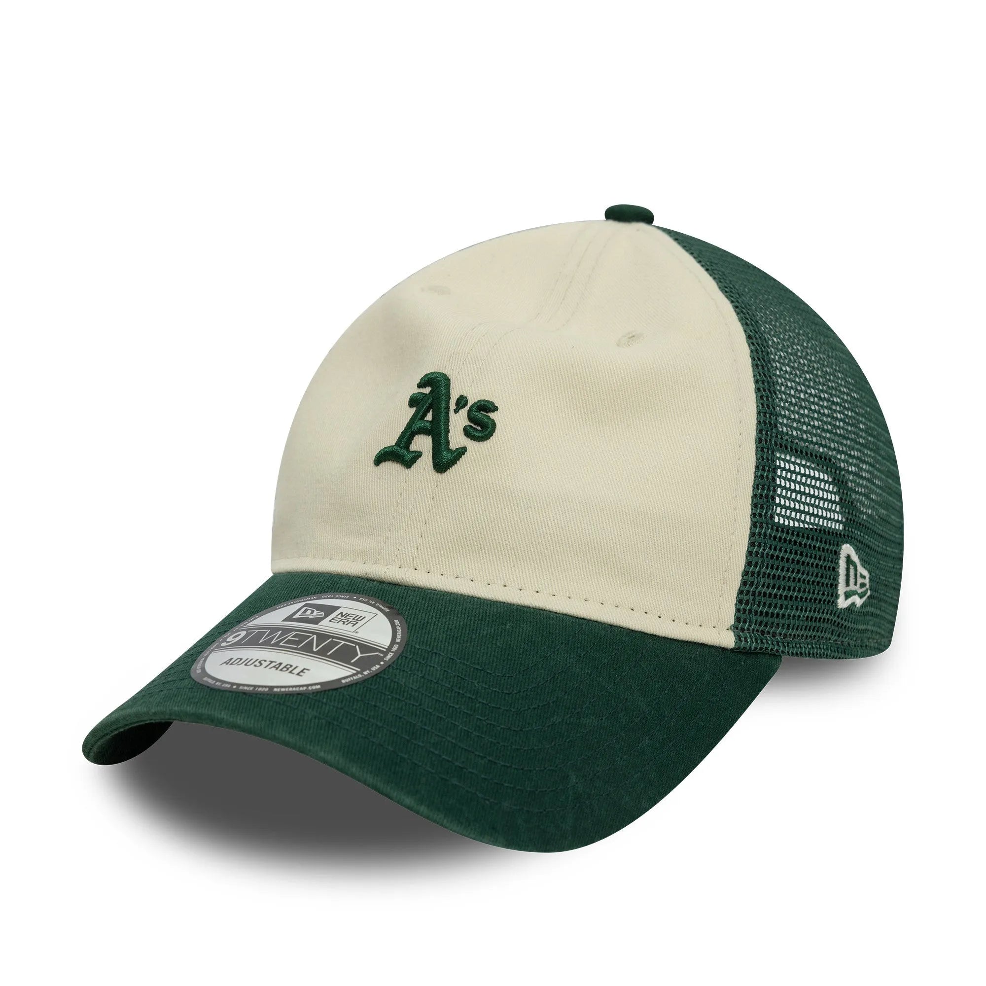 NEW ERA 9TWENTY WMNS TRUCKER MLB OAKLAND ATHLETICS TWO TONE CAP