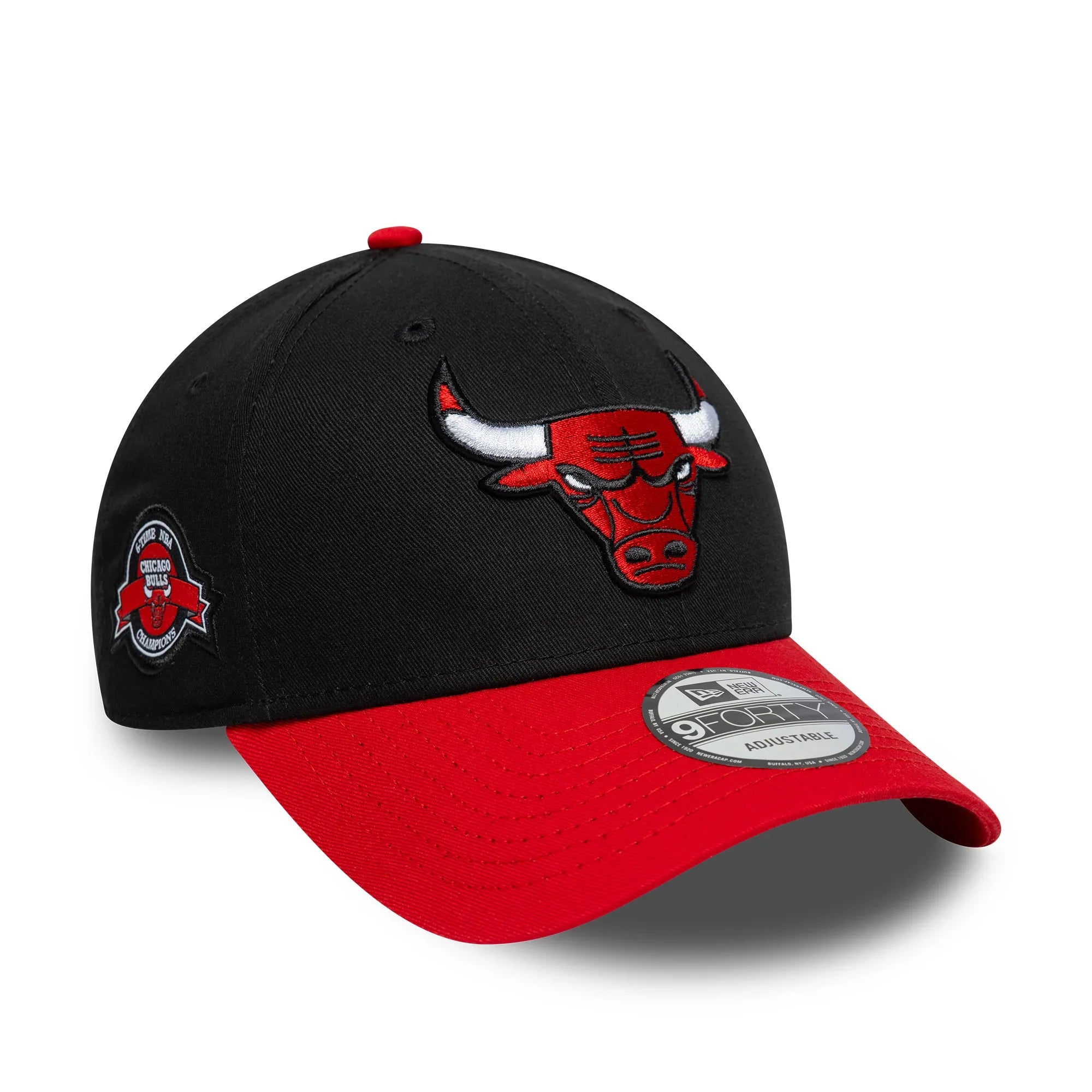 9forty Cap Chicago Bulls Black Hat Chicago Bulls Metallic Outline