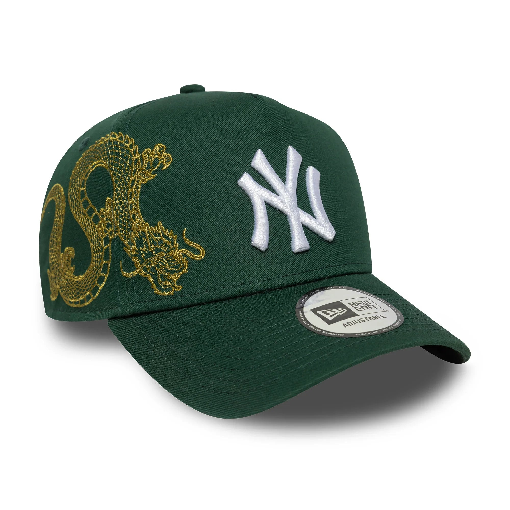 NEW YORK YANKEES MLB GREEN SNAKE ICON NEW ERA 9FORTY A-FRAME