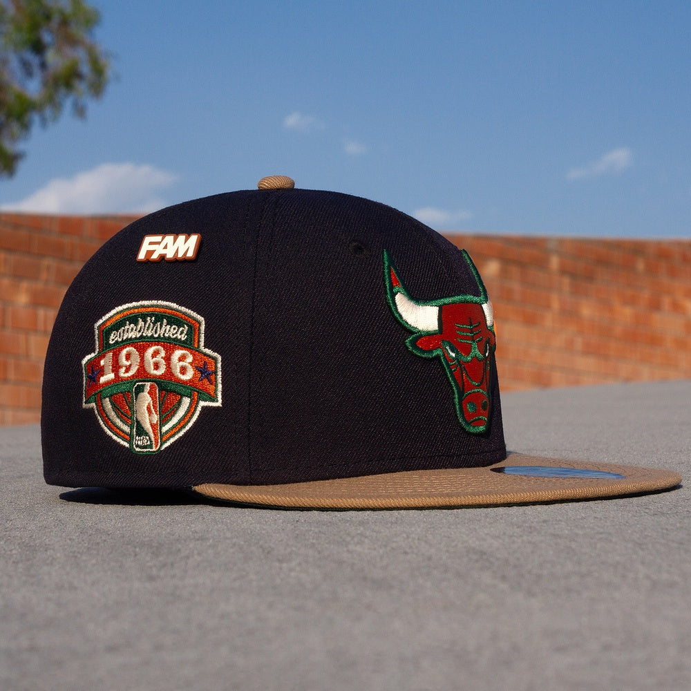 Chicago Bulls New Era 6x NBA Finals Champions Crown 59FIFTY Fitted