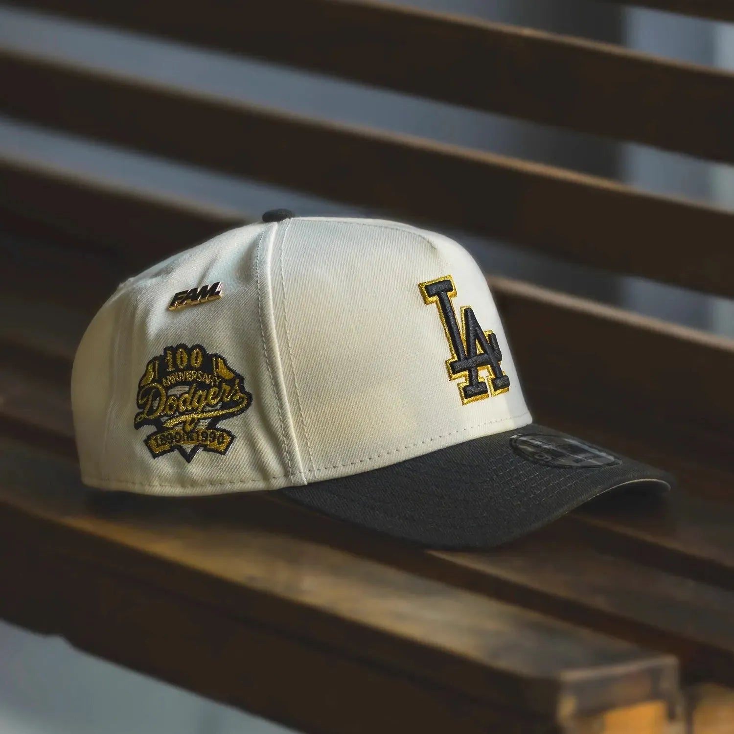 NEW ERA 9FORTY A-FRAME LOS ANGELES DODGERS TWO TONE GREY SNAPBACK