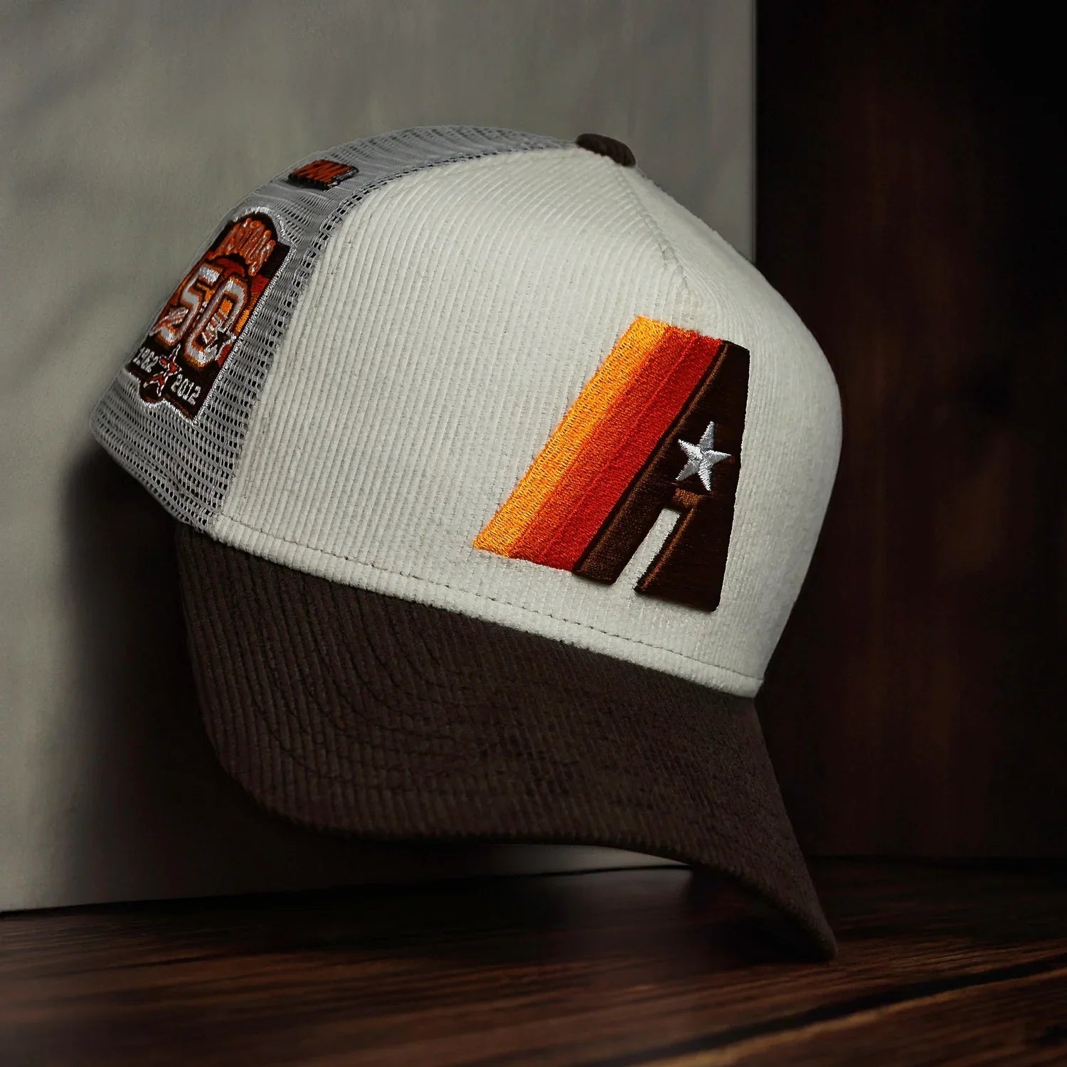 NEW ERA 9FORTY A-FRAME MLB HOUSTON ASTROS CHROME WHITE GRAY UV TRUCK