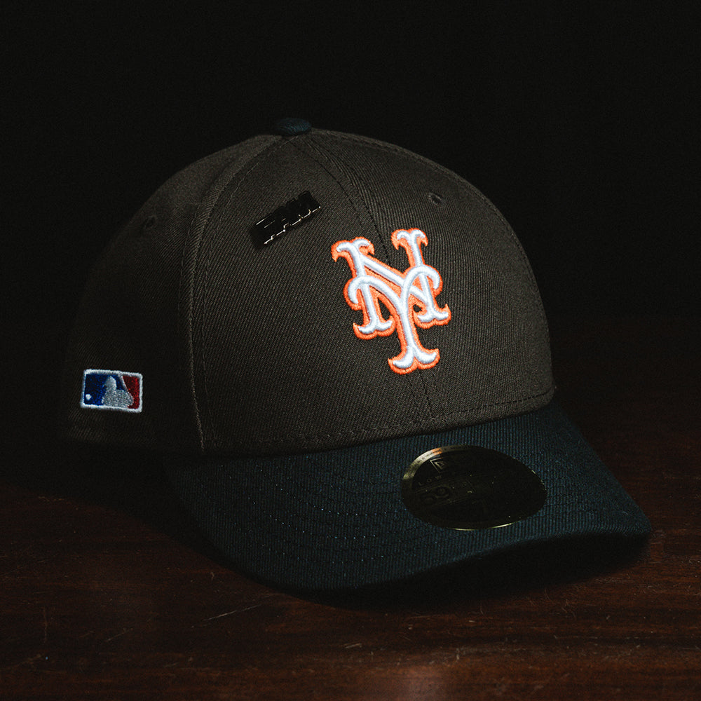 NEW ERA 59FIFTY LOW PROFILE MLB NEW YORK METS TWO TONE / KELLY GREEN UV FITTED CAP