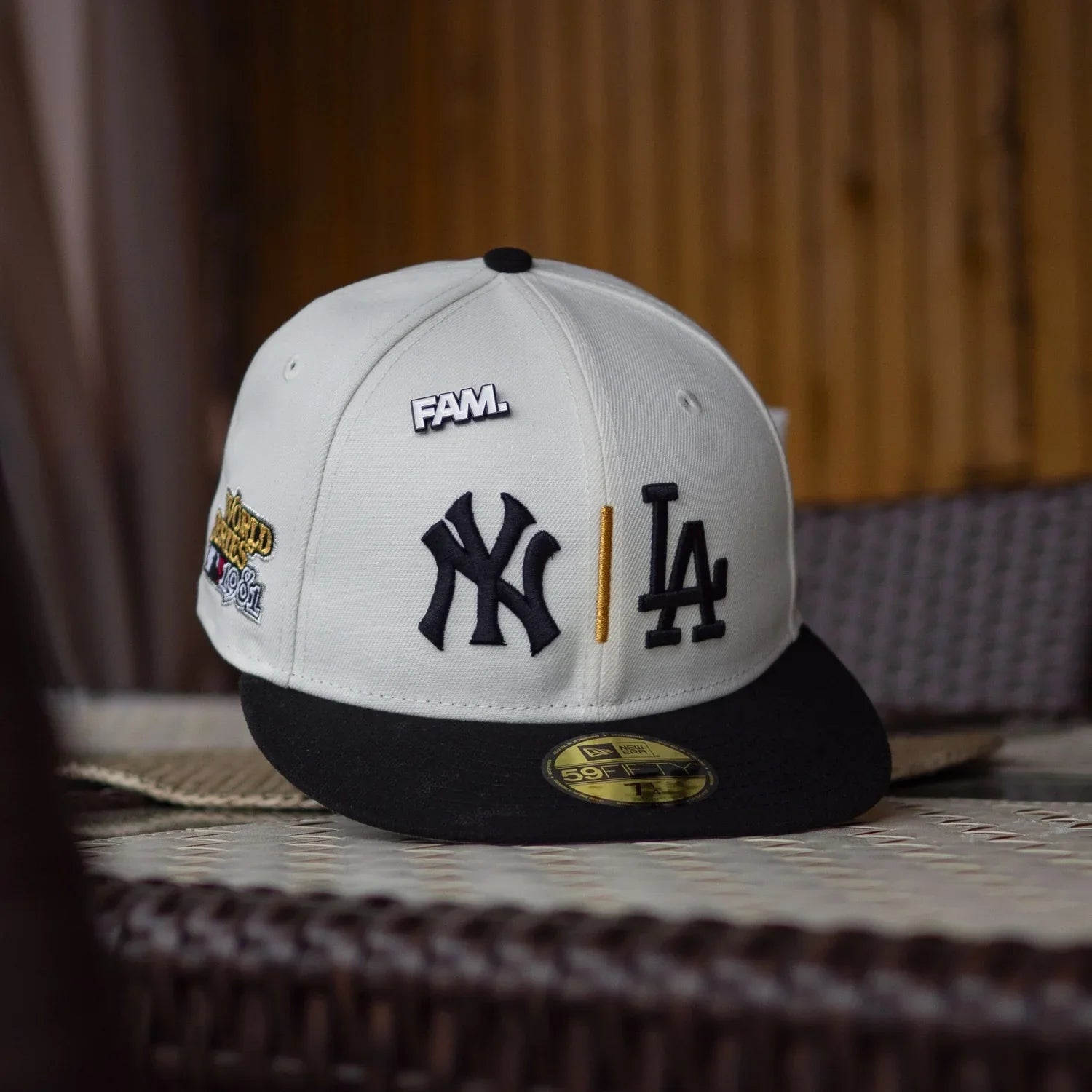 NEW ERA 59FIFTY MLB NEW YORK YANKEES VS LOS ANGELES DODGERS WORLD SERI