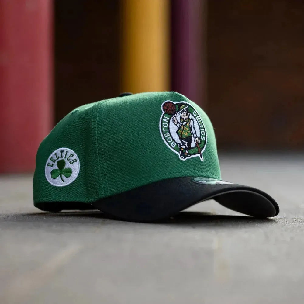 NEW ERA 9FORTY A-FRAME NBA BOSTON CELTICS TWO TONE GREY UV SNAPBACK