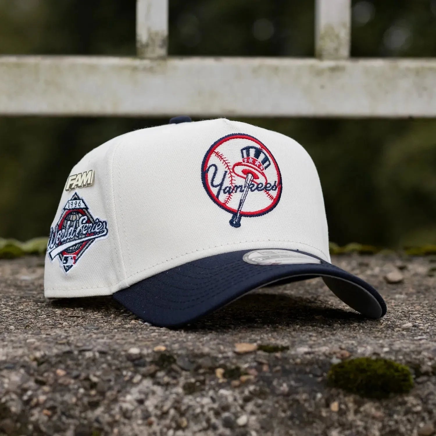 NEW ERA 9FORTY A-FRAME MLB NEW YORK YANKEES TWO TONE GREY SNAPBACK