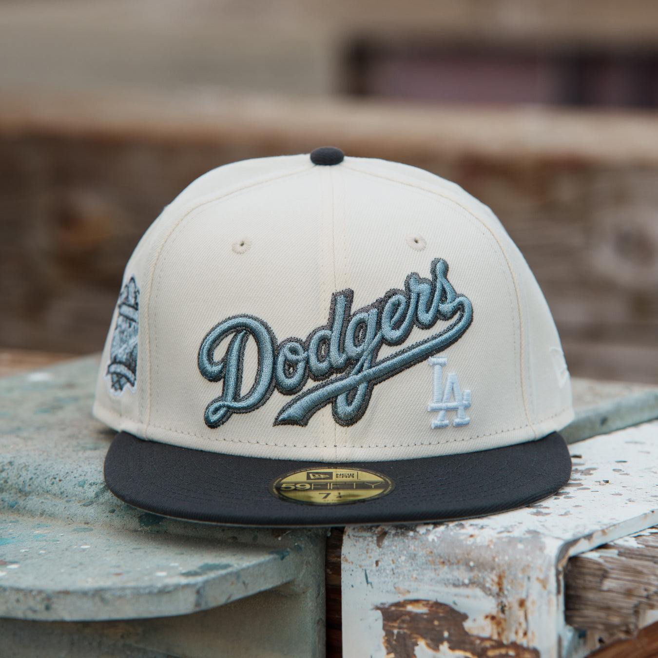 NEW ERA 59FIFTY MLB LOS ANGELES DODGERS 40TH ANNIVERSARY TWO TONE ...