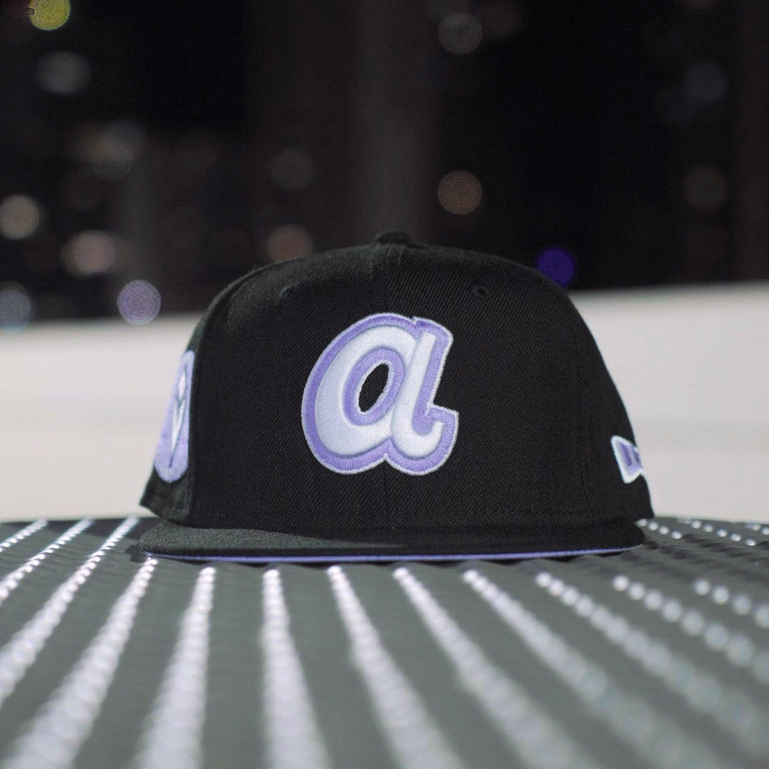 braves fitted cap