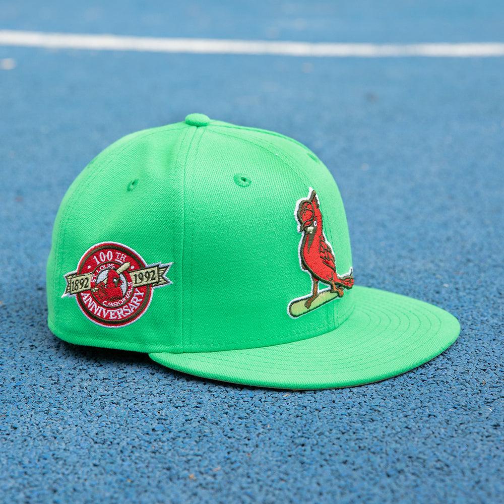 LIMITED 59FIFTY MLB SAINT LOUIS CARDINALS 100th ANNIVERSARY ISLAND GRE – FAM
