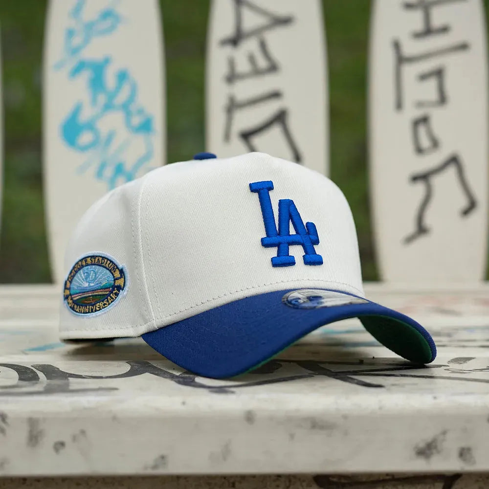 NEW ERA 9FORTY A-FRAME MLB LOS ANGELES DODGERS KELLY GREEN SNAPBACK