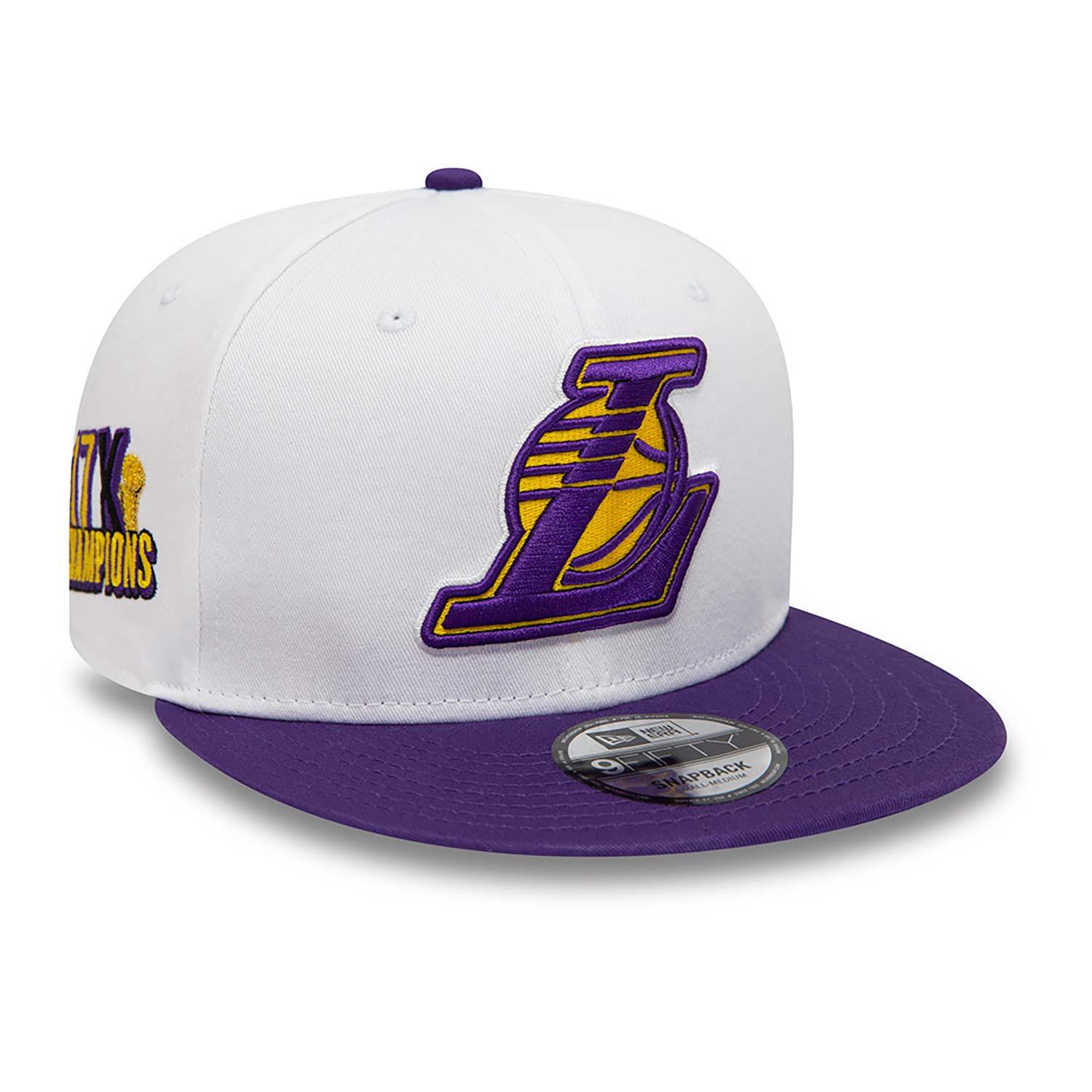 lakers hat white