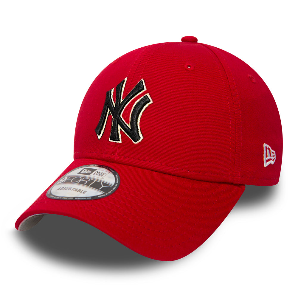 NEW ERA 9FORTY MLB NEW YORK YANKEES RED / GREY UV SNAPBACK CAP