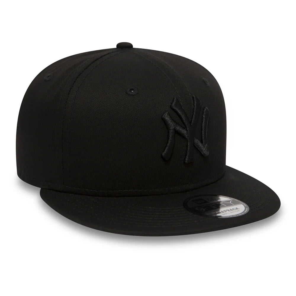 NEW ERA 9FIFTY MLB NEW YORK YANKEES BLACK SNAPBACK CAP