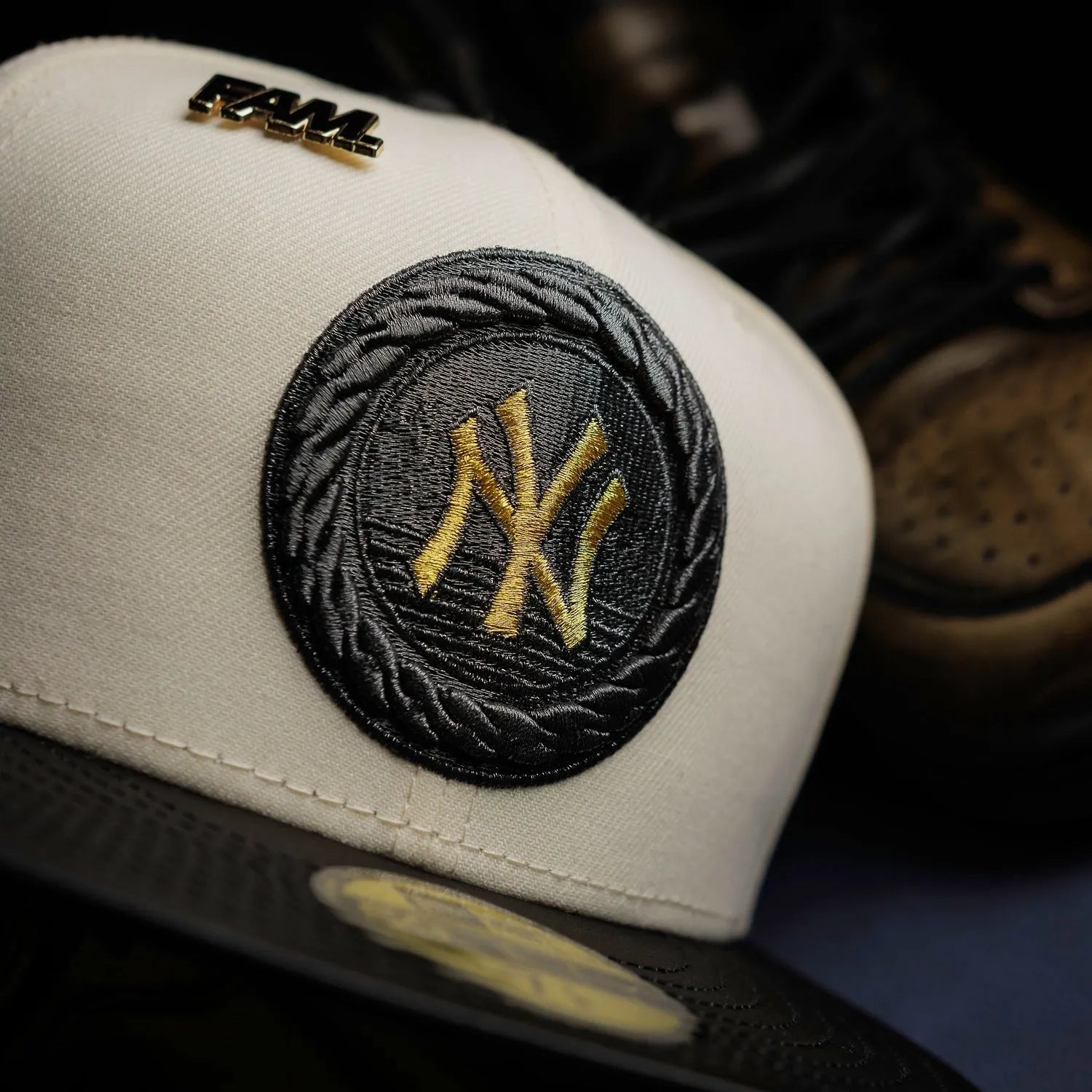 NEW ERA 59FIFTY MLB NEW YORK YANKEES WORLD SERIES 100TH ANNIVERSARY TWO TONE / KELLY GREEN UV FITTED CAP - FAM