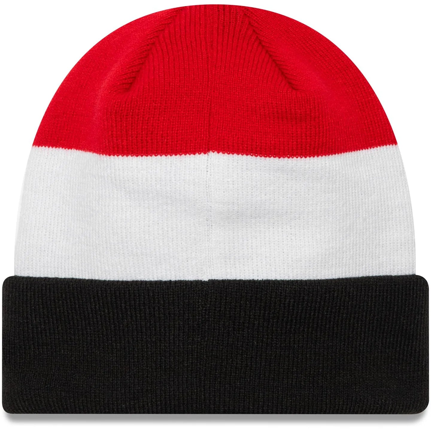 MANCHESTER UNITED BLACK WHITE RED / NEW ERA BEANIE KNIT