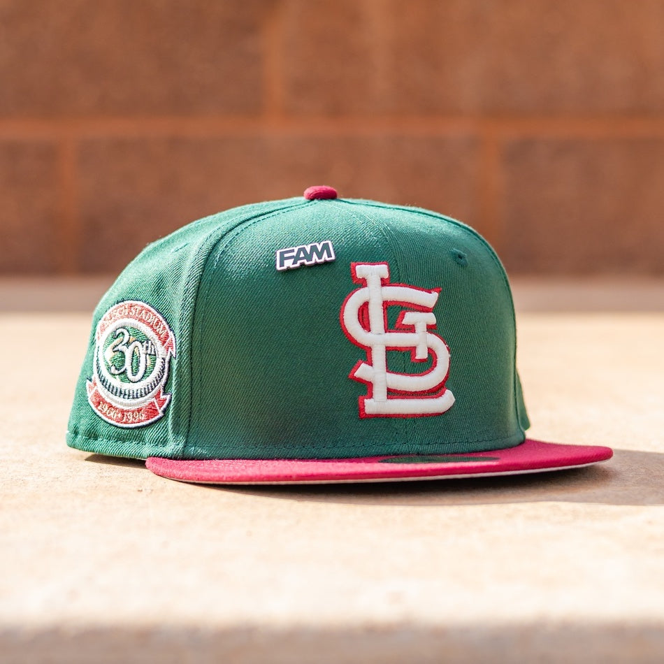 NEW ERA 59FIFTY MLB SAINT LOUIS CARDINALS 30TH ANNIVERSARY TWO TONE / GREY UV FITTED CAP