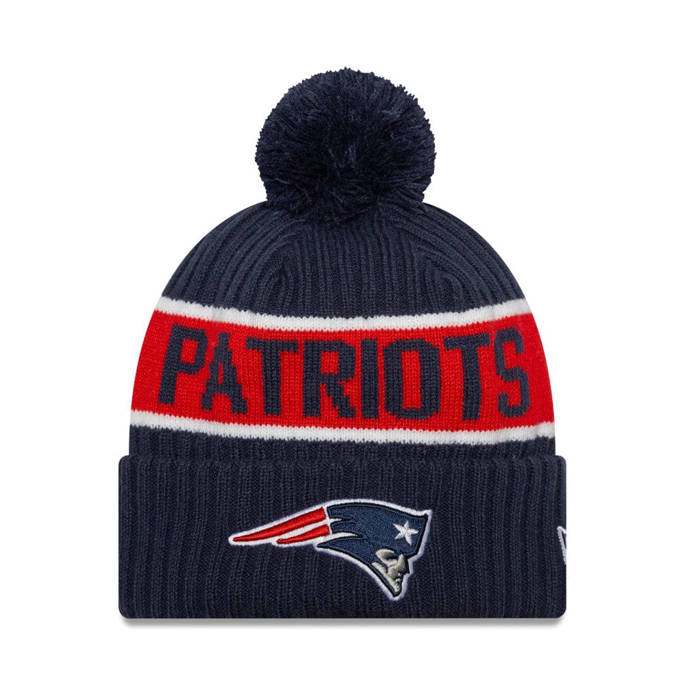 NEW ENGLAND PATRIOTS NFL NAVY / NEW ERA BEANIE KNIT