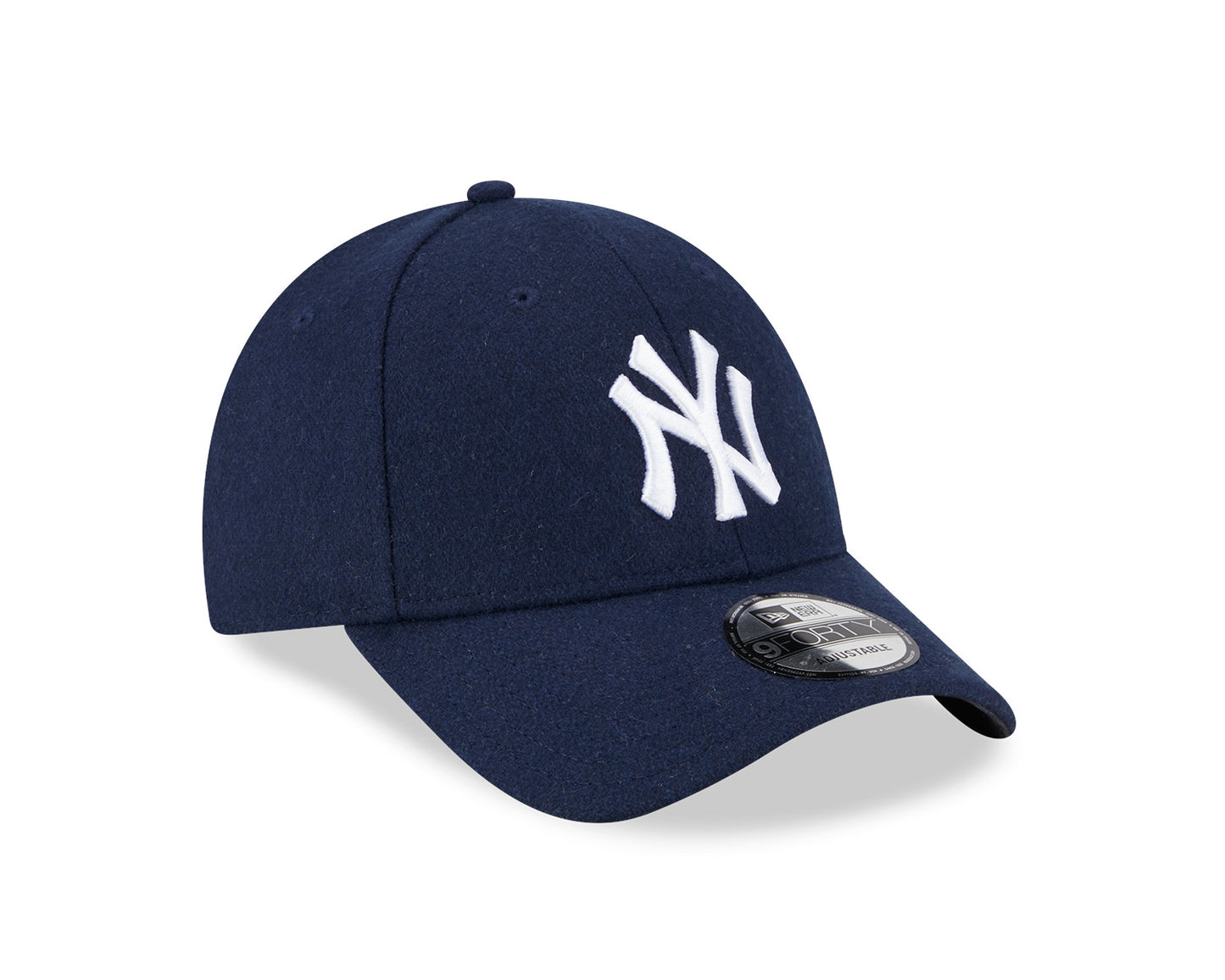 NEW ERA 9FORTY MLB NEW YORK YANKEES MELTON WOOL NAVY CAP