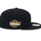 NEW ERA 59FIFTY MLB CHICAGO WHITE SOX REVERSE LOGO WORLD SERIES 2005 BLACK / GREY UV FITTED CAP