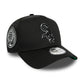 NEW ERA 9FORTY A-FRAME MLB CHICAGO WHITE SOX 50TH ANNIVERSARY BLACK / KELLY GREEN UV SNAPBACK CAP