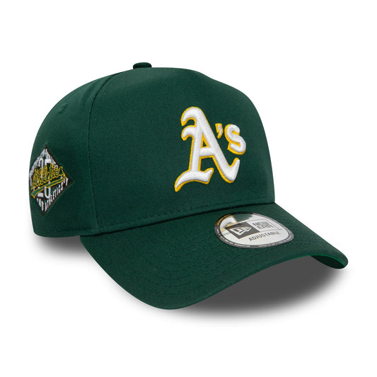 NEW ERA 9FORTY A-FRAME MLB OAKLAND ATHLETICS 25TH ANNIVERSARY DARK GREEN / KELLY GREEN UV SNAPBACK CAP