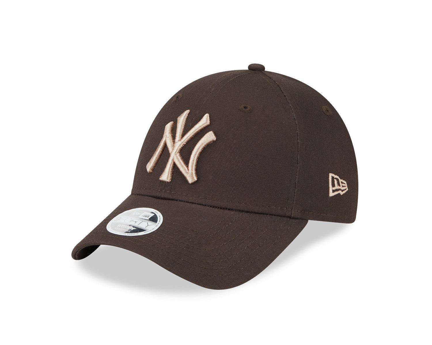 NEW ERA 9FORTY WOMEN MLB NEW YORK YANKEES LEAGUE ESSENTIAL BROWN CAP