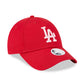 NEW ERA 9FORTY WOMEN MLB LOS ANGELES DODGERS LEAGUE ESSENTIAL RED CAP