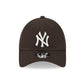 NEW ERA 9FORTY MLB NEW YORK YANKEES LEAGUE ESSENTIAL BROWN CAP