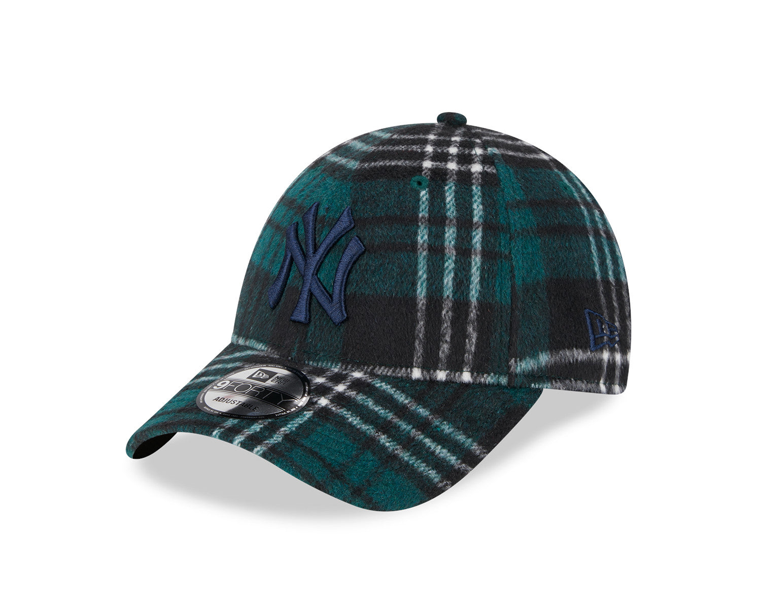 NEW ERA 9FORTY MLB NEW YORK YANKEES CHECK GREEN CAP