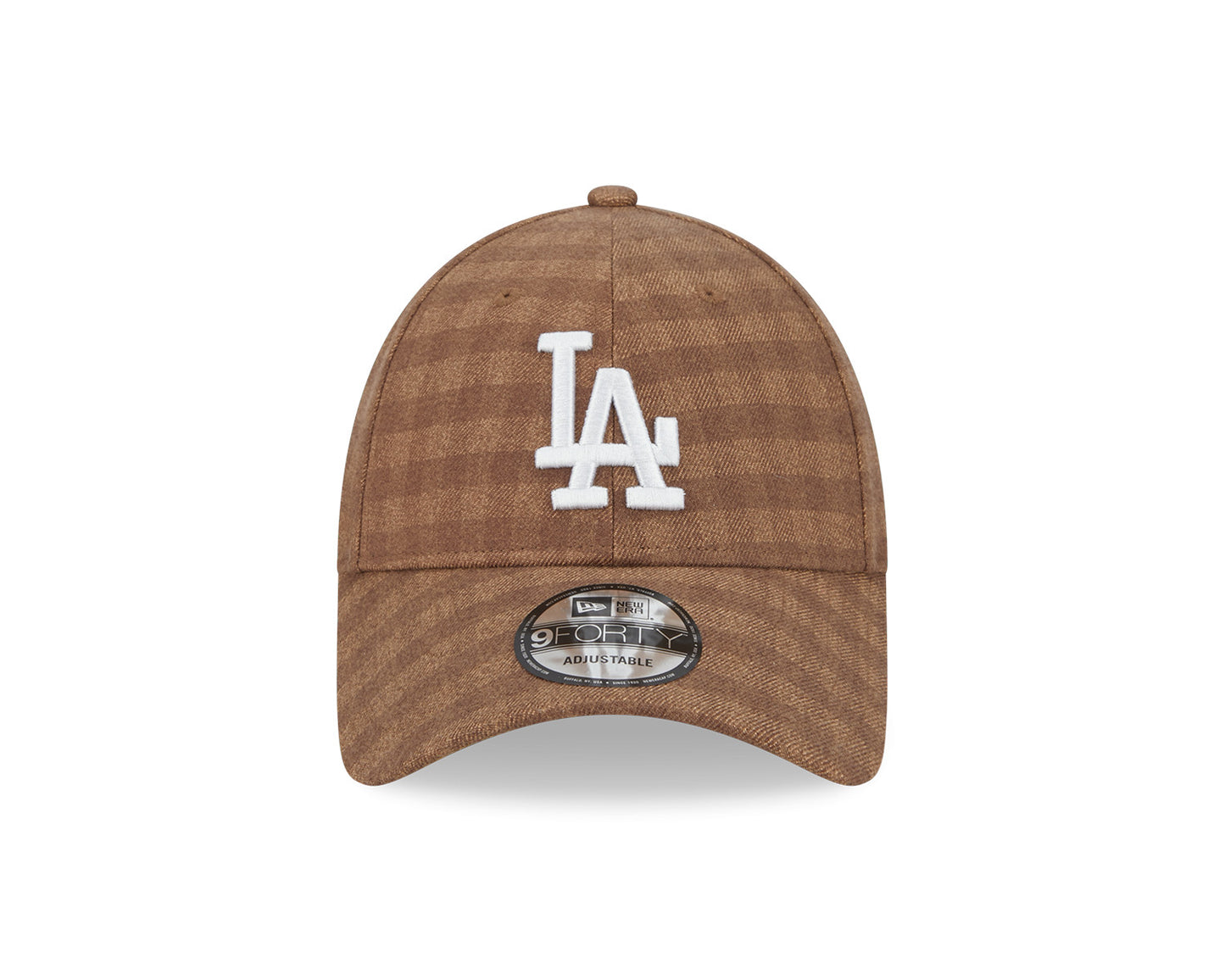 NEW ERA 9FORTY MLB LOS ANGELES DODGERS FLANNEL BROWN CAP
