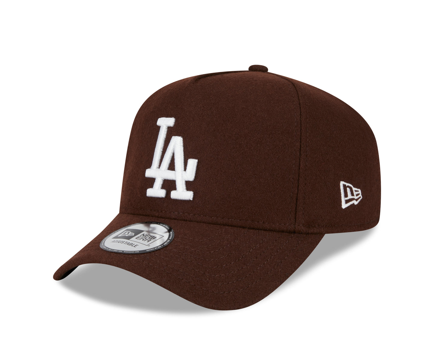 NEW ERA 9FORTY A-FRAME MLB LOS ANGELES DODGERS MELTON BROWN CAP