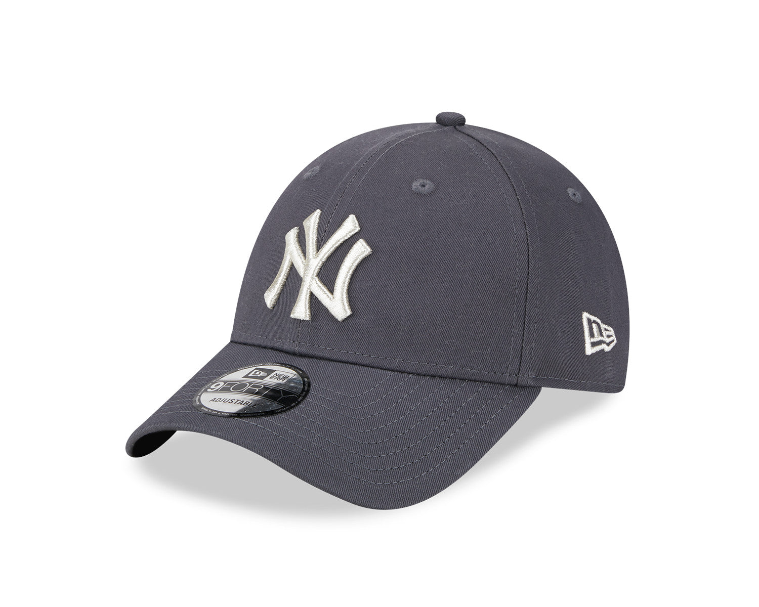 NEW ERA 9FORTY MLB NEW YORK YANKEES METALLIC GREY CAP