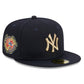NEW ERA 59FIFTY MLB NEW YORK YANKEES WORLD SERIES 1949 NAVY / GREEN UV FITTED CAP