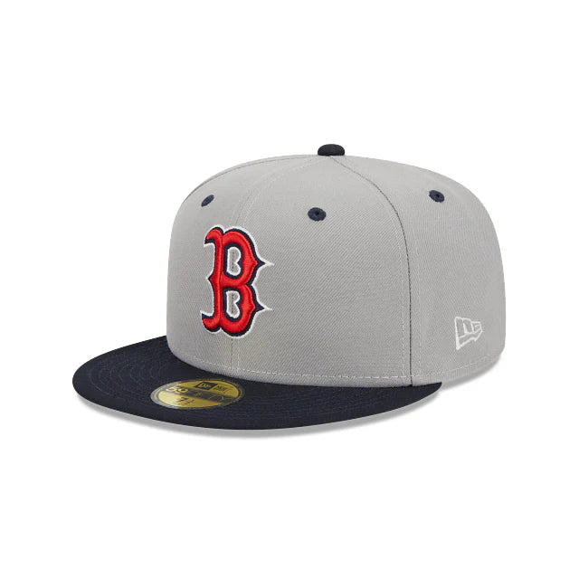 NEW ERA 59FIFTY MLB BOSTON RED SOX TWO TONE / GREEN UV FITTED CAP