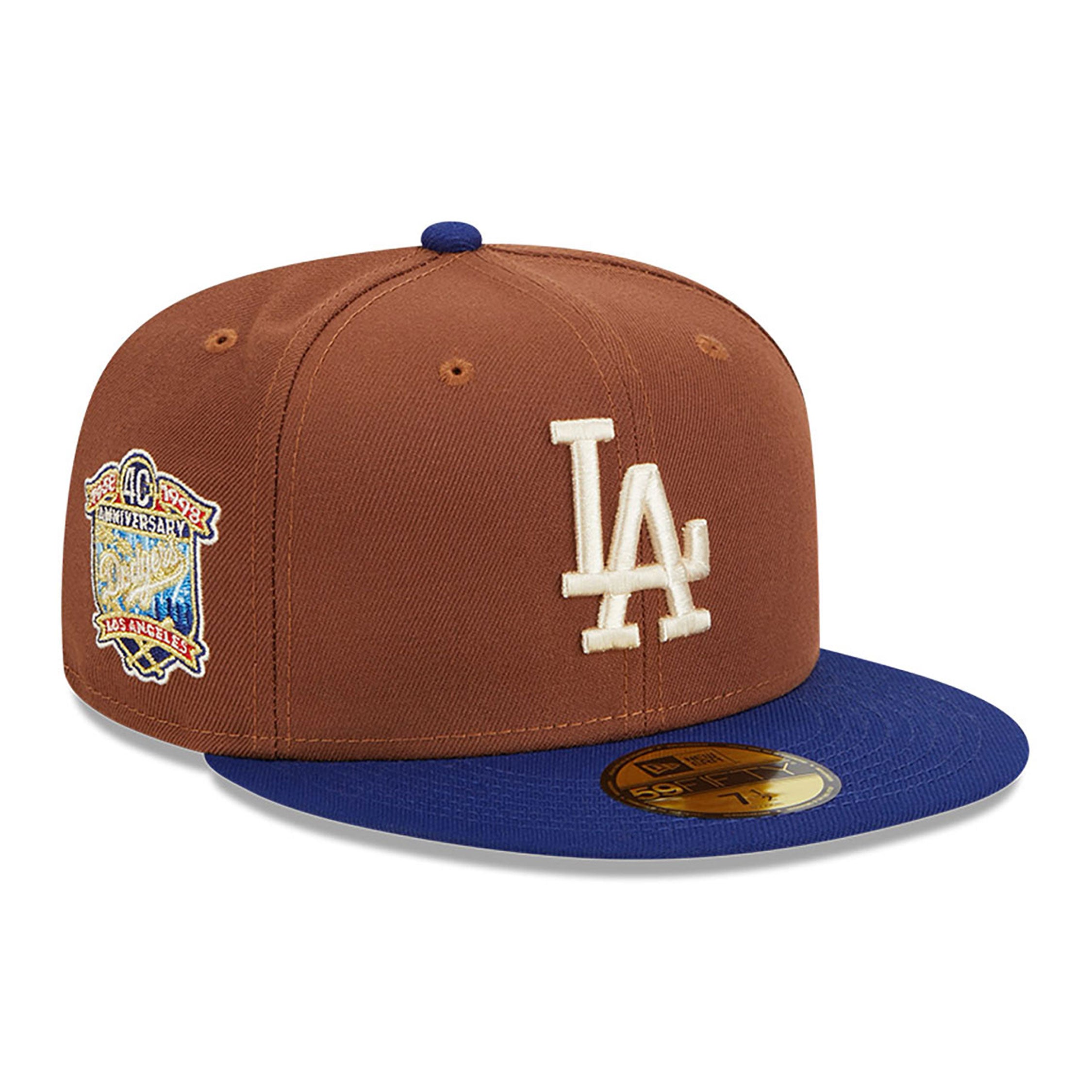 NEW ERA 59FIFTY MLB HARVEST LOS ANGELES DODGERS TWO TONE FITTED CAP