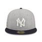 NEW ERA 59FIFTY MLB NEW YORK YANKEES WORLD SERIES 1923 TWO TONE / GREY UV FITTED CAP