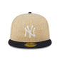 NEW ERA 59FIFTY MLB NEW YORK YANKEES HARRIS TWEED TWO TONE / GREY UV FITTED CAP