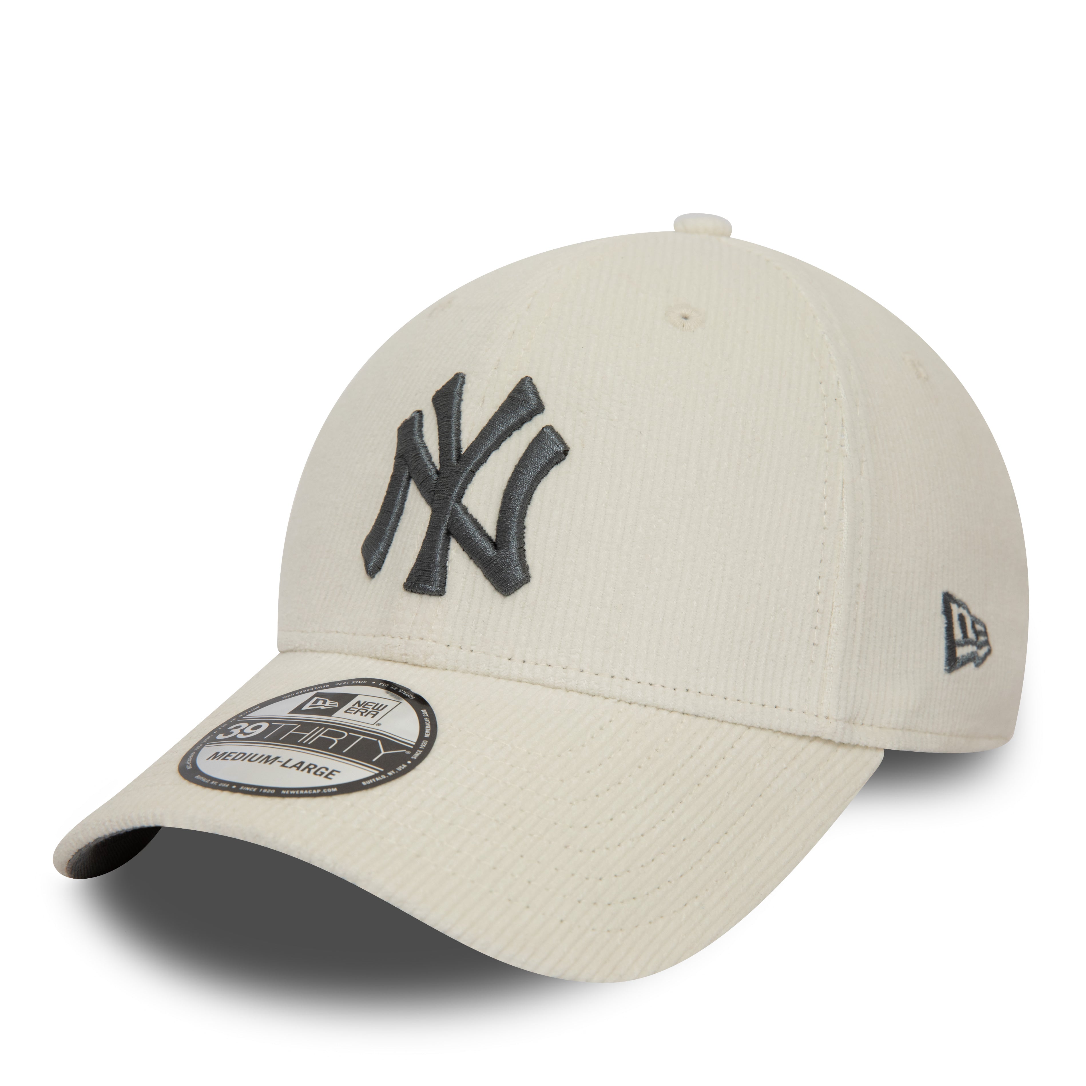 NEW ERA 39THIRTY CORD NEW YORK YANKEES WHITE CAP