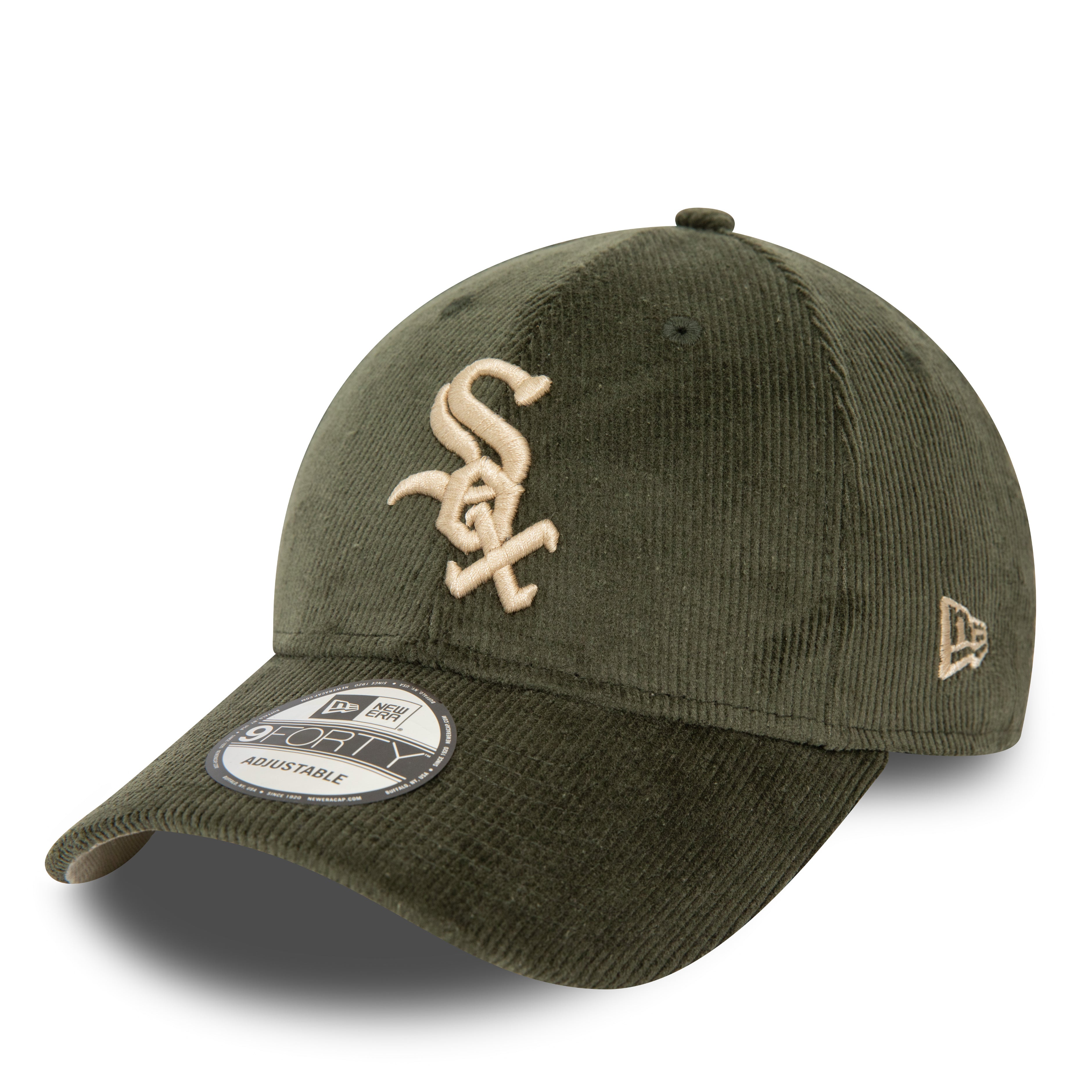NEW ERA 9FORTY MLB CHICAGO WHITE SOX CORD OLIVE CAP
