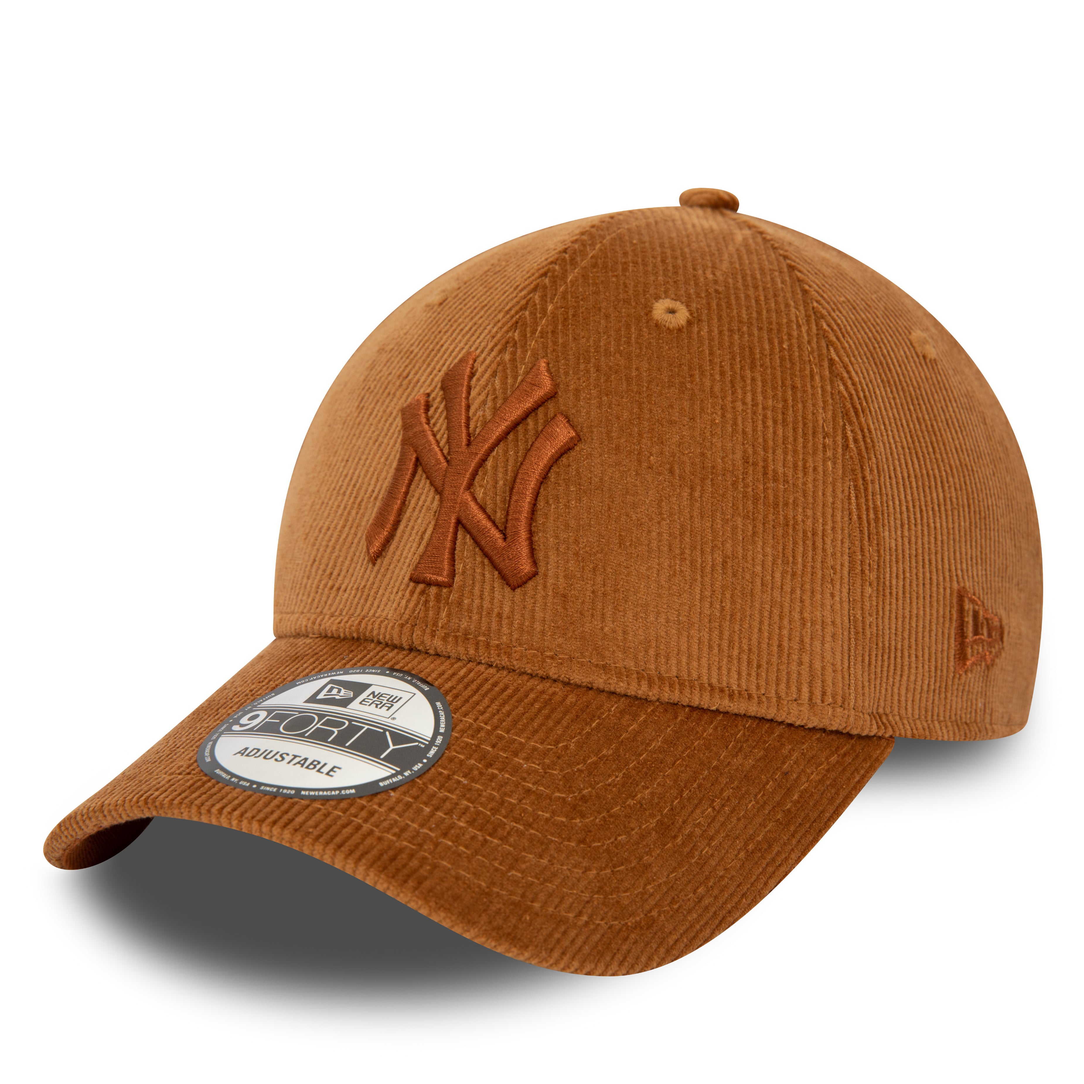 NEW ERA 9FORTY MLB NEW YORK YANKEES CORD BROWN CAP