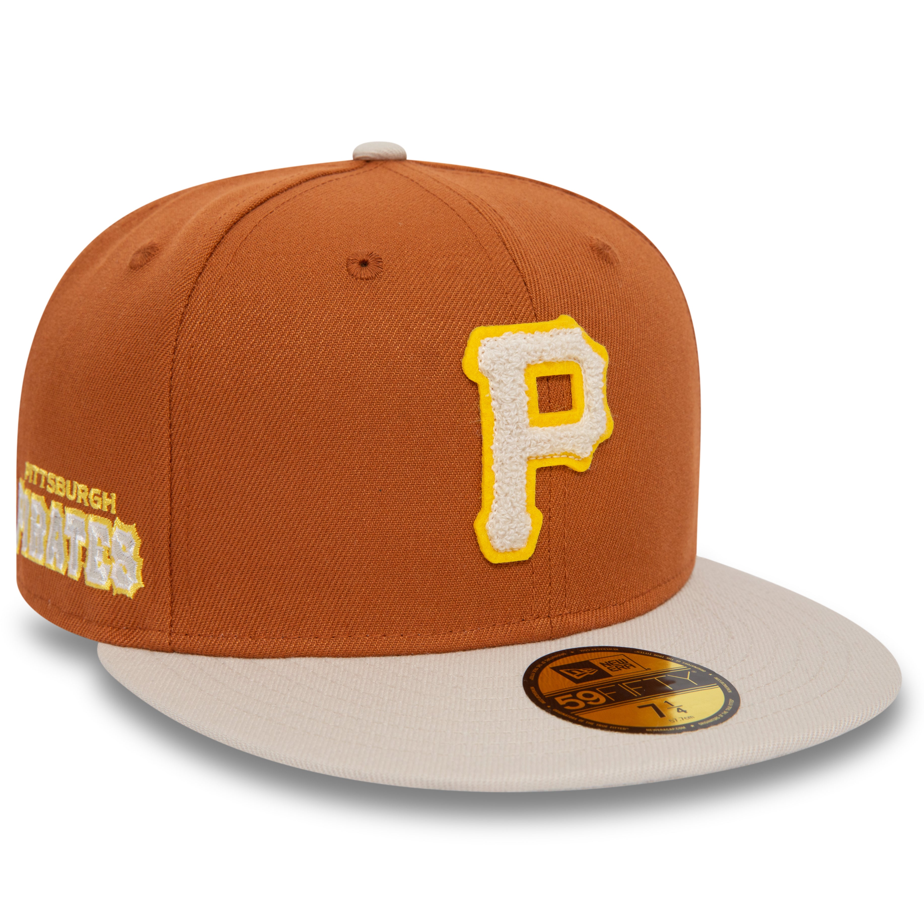 NEW ERA 59FIFTY MLB PITTSBURGH PIRATES BOUCLE TWO TONE FITTED CAP