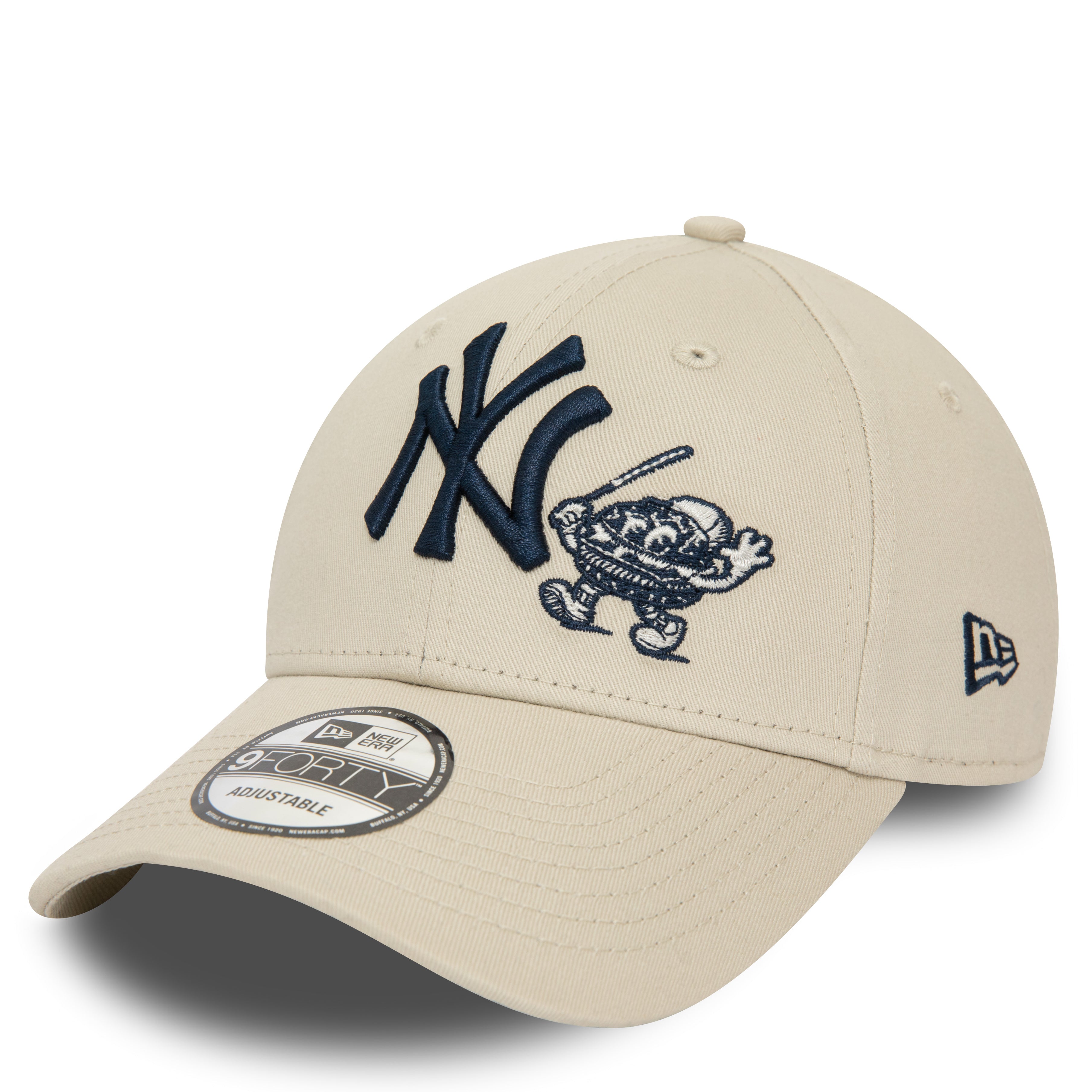 NEW ERA 9FORTY MLB NEW YORK YANKEES FOOD CHARACTER STONE CAP