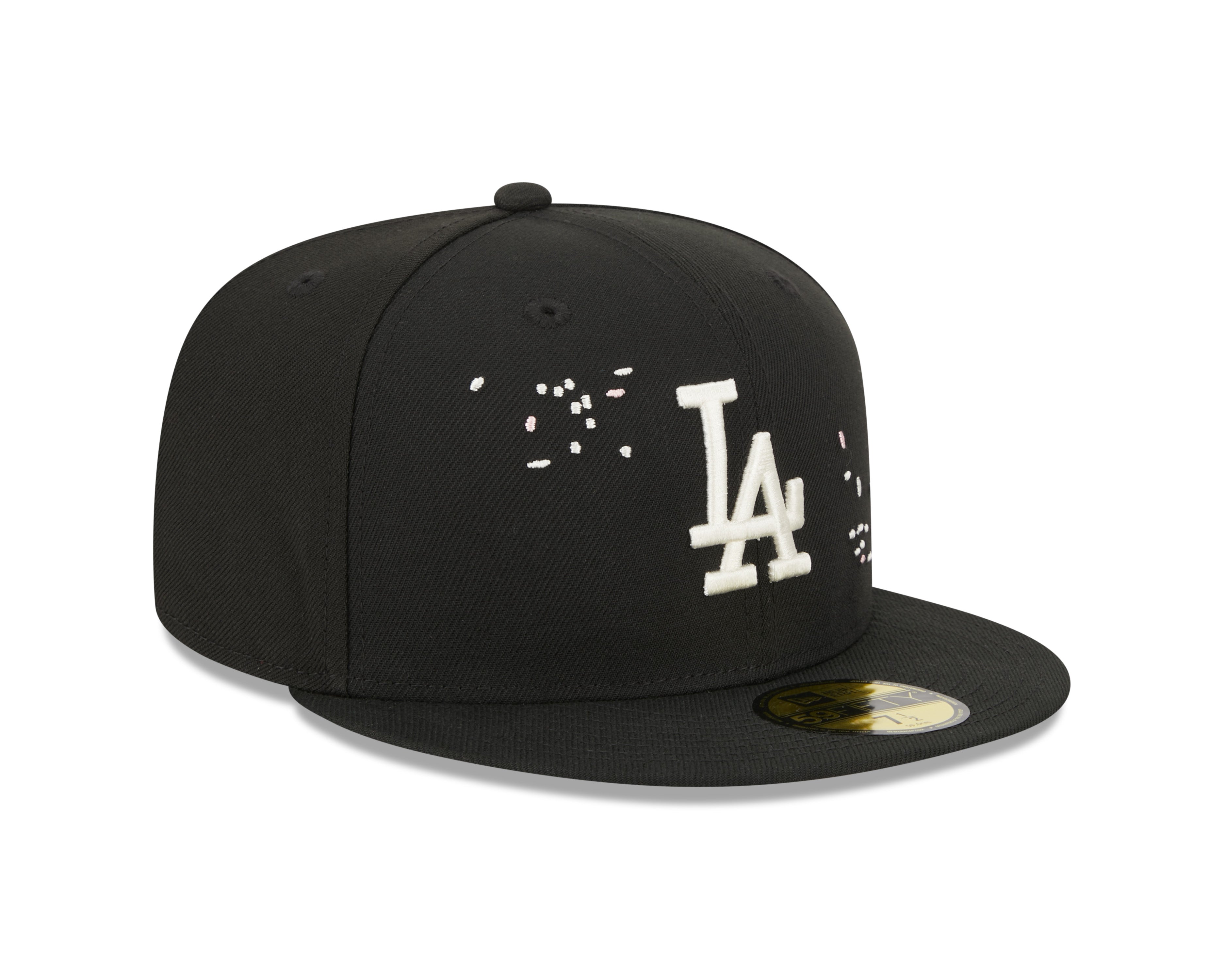 NEW ERA 59FIFTY MLB LOS ANGELES DODGERS CHERRY BLOSSOM BLACK / GREY UV  FITTED CAP