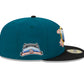 NEW ERA 59FIFTY MLB CHICAGO CUBS CLOUD SPIRAL 100TH ANNIVERSARY TWO TONE / GREY UV FITTED CAP