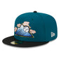 NEW ERA 59FIFTY MLB COLORADO ROCKIES CLOUD SPIRAL 25TH ANNIVERSARY TWO TONE / GREY UV FITTED CAP
